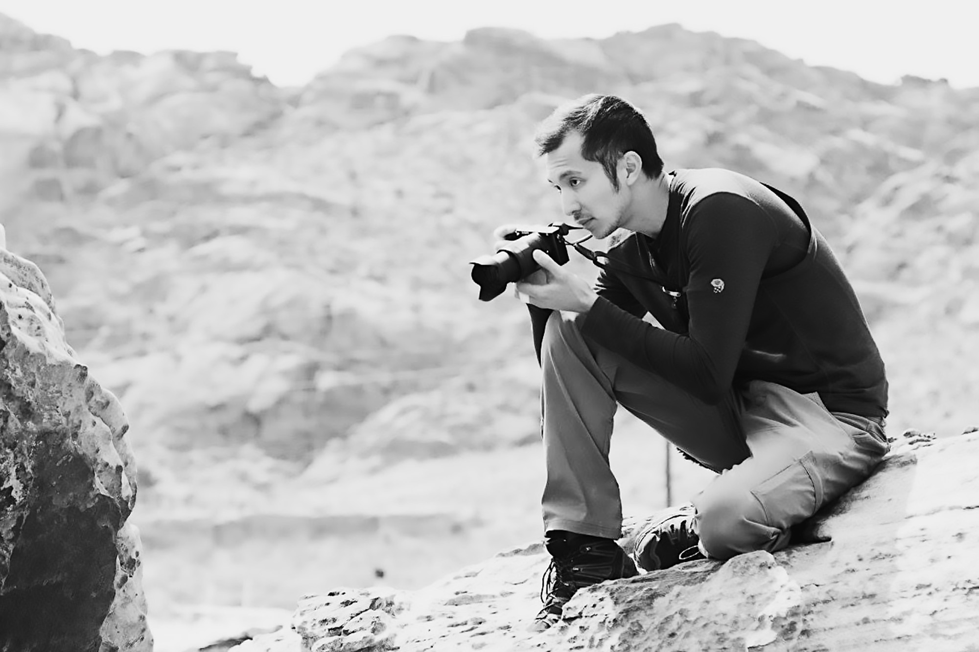 Frank in Red Rocks, Nevada
