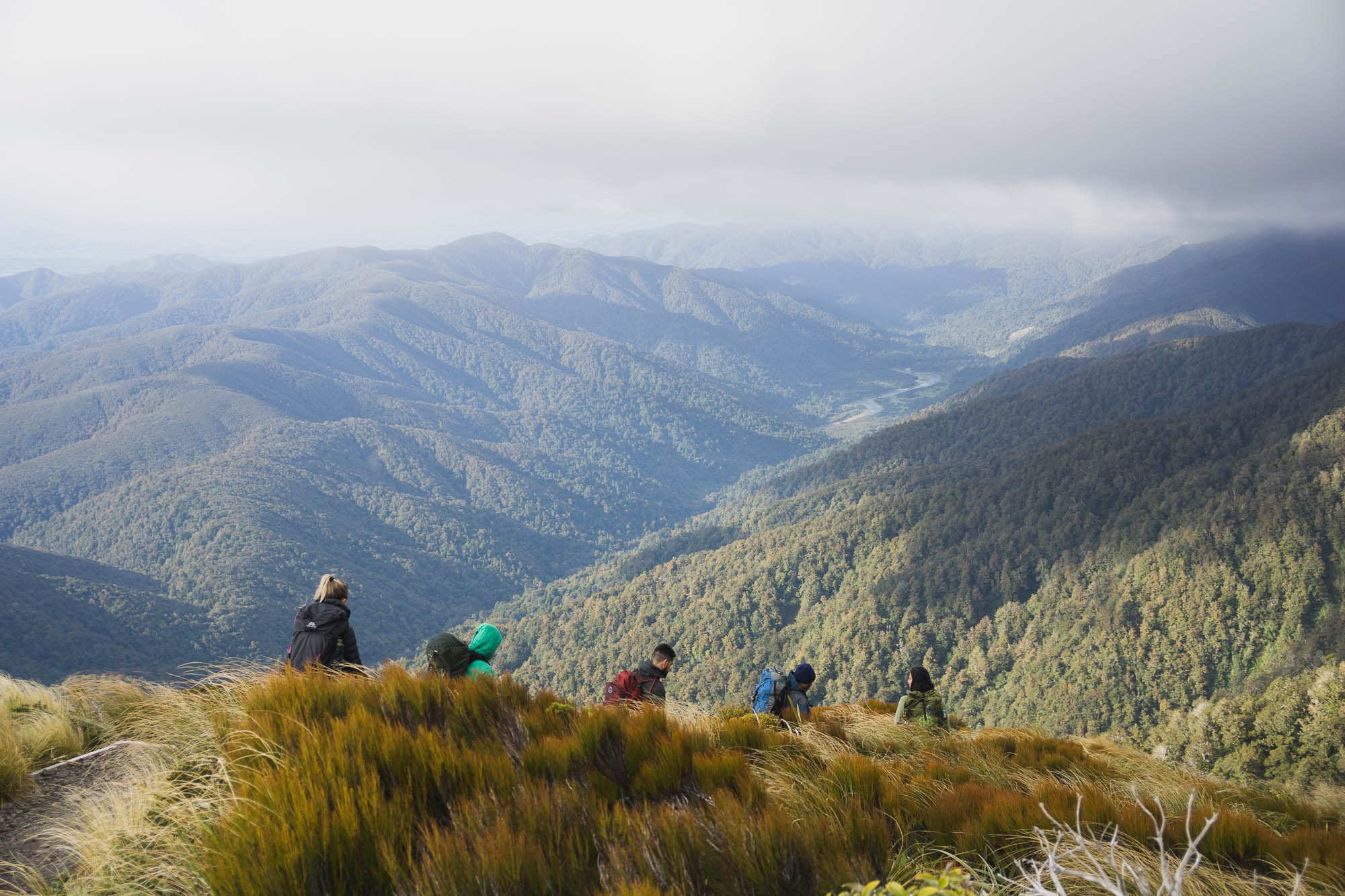 Backpacking through Mt Holdworth, New Zealand